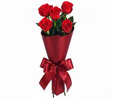 Букет 5 Красных роз Эдлесс Лав в Яшкино
