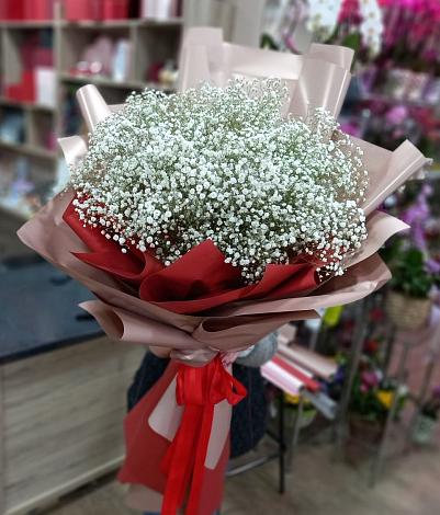 Букет цветов из: Гипсофила в Яшкино