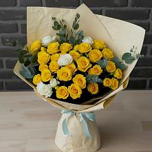 Букет цветов из:  Розы в Яшкино