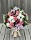 Букет цветов из: Альстромерии, Гвоздики, Розы и Хризантемы в Яшкино