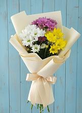 Букет цветов из:  Хризантемы в Яшкино