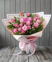 Букет Розовый кустик в Яшкино