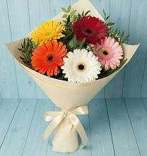 Букет цветов из:  Герберы в Яшкино