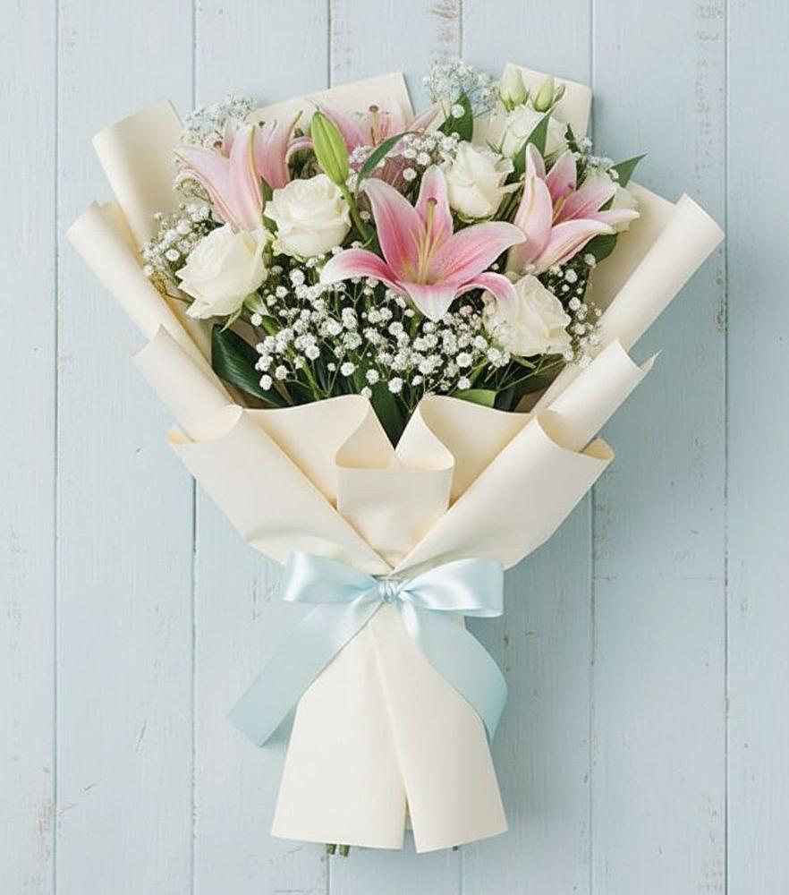 Букет цветов из: Лилии в Яшкино