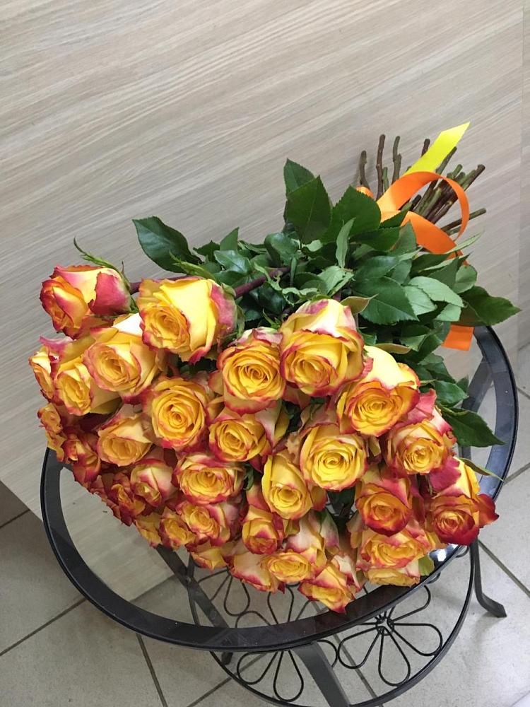 Букет Желтые розы в Яшкино