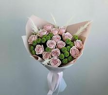 Букет цветов из:  Розы и Хризантемы в Яшкино