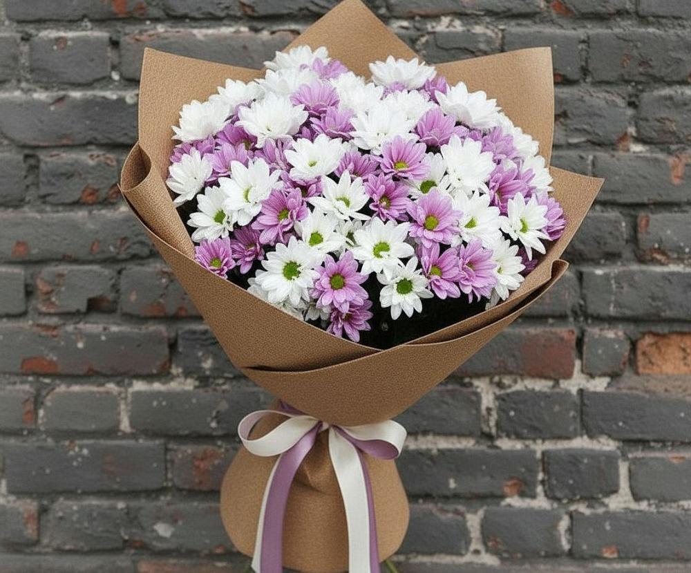 Букет цветов из: Хризантемы в Яшкино