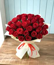 Букет 29 Красных роз в Яшкино