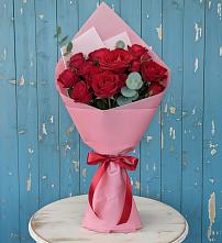 Букет цветов из:  Розы в Яшкино