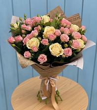 Букет цветов из:  Розы в Яшкино