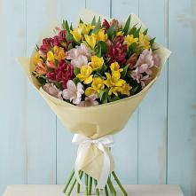 Букет цветов из:  Альстромерии в Яшкино
