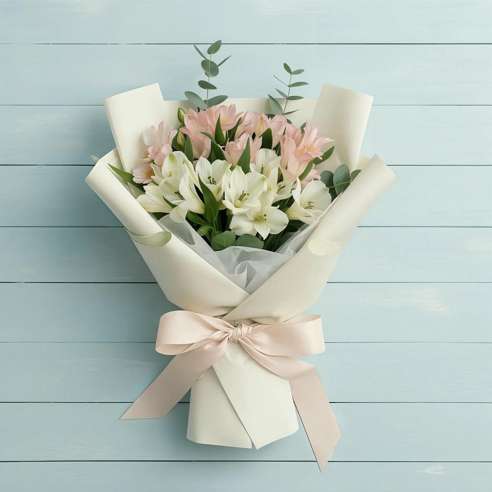 Букет цветов из: Альстромерии в Яшкино