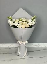 Букет цветов из:  Розы и Лизиантусы #REPLACE_PRED# Яшкино